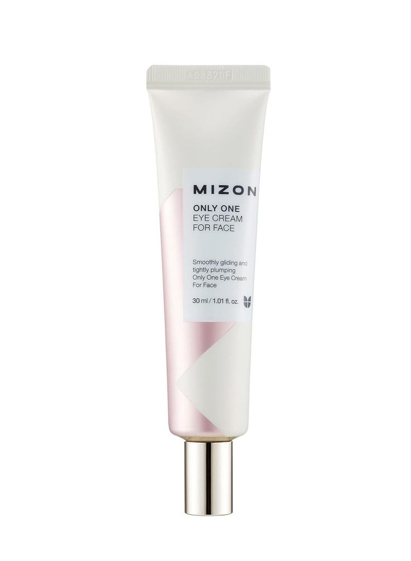 MIZON ONLY ONE EYE CREAM FOR FACE, Anti-Aging Eye Cream to Reduce Wrinkles and Dark Circles, Light Texture, for Fine Lines and Under Eye Puffiness 30ML - Image 4