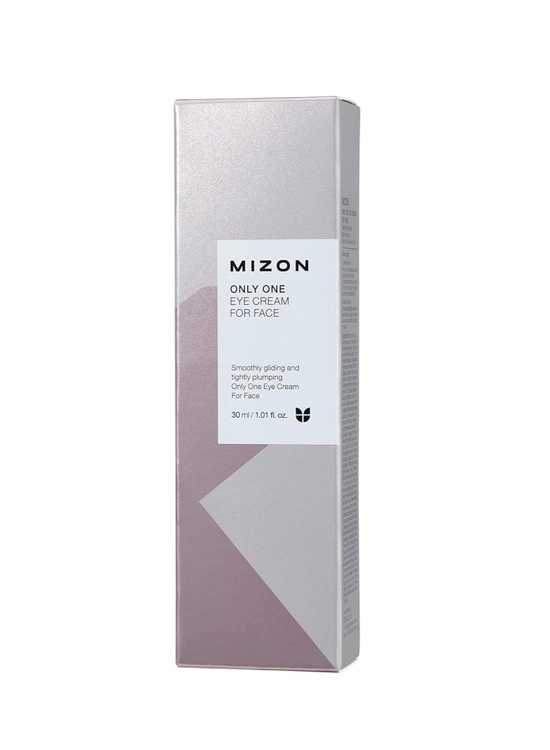 MIZON ONLY ONE EYE CREAM FOR FACE, Anti-Aging Eye Cream to Reduce Wrinkles and Dark Circles, Light Texture, for Fine Lines and Under Eye Puffiness 30ML - Image 3