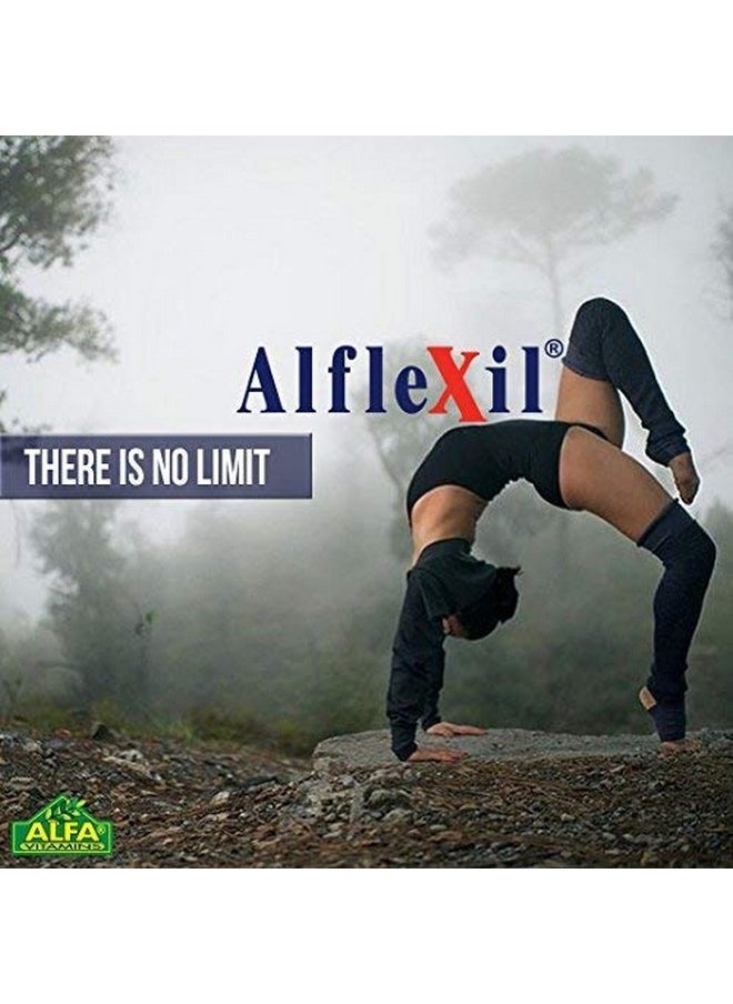alfa vitamins - Alflexil Premium Glucosamine & Chondroitin Nutritional Supplement Healthy Joint Bone & Knee Support Rich In Msm & Collagen Organic Natural Ingredients Made In Usa 120 Capsules - Image 1