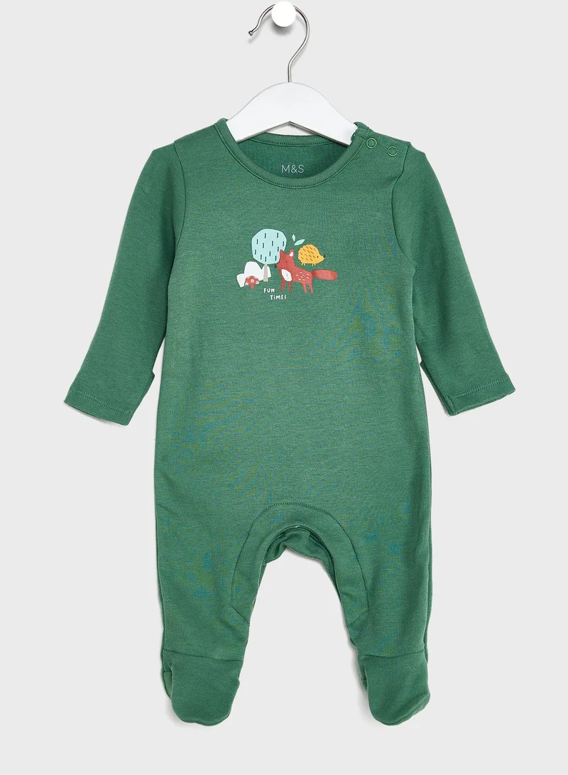 ماركس وسبنسر مجموعة من 3 ونزي للرضع