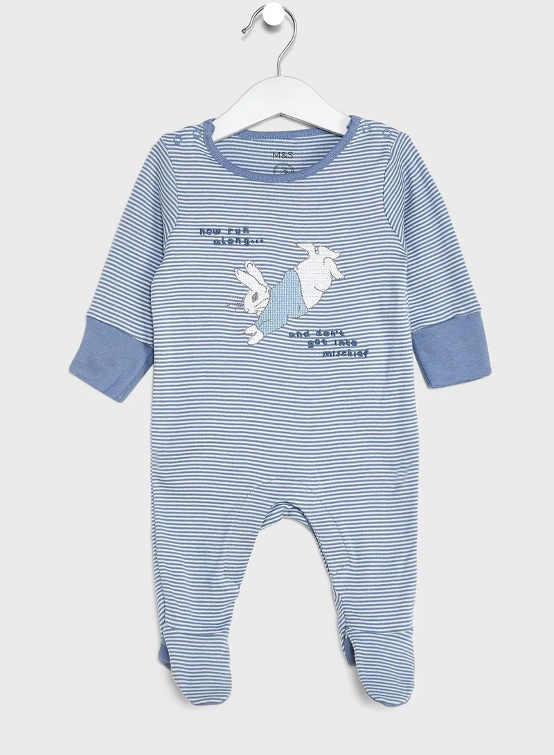 Marks & Spencer Infant 3 Pack Assorted Onesies