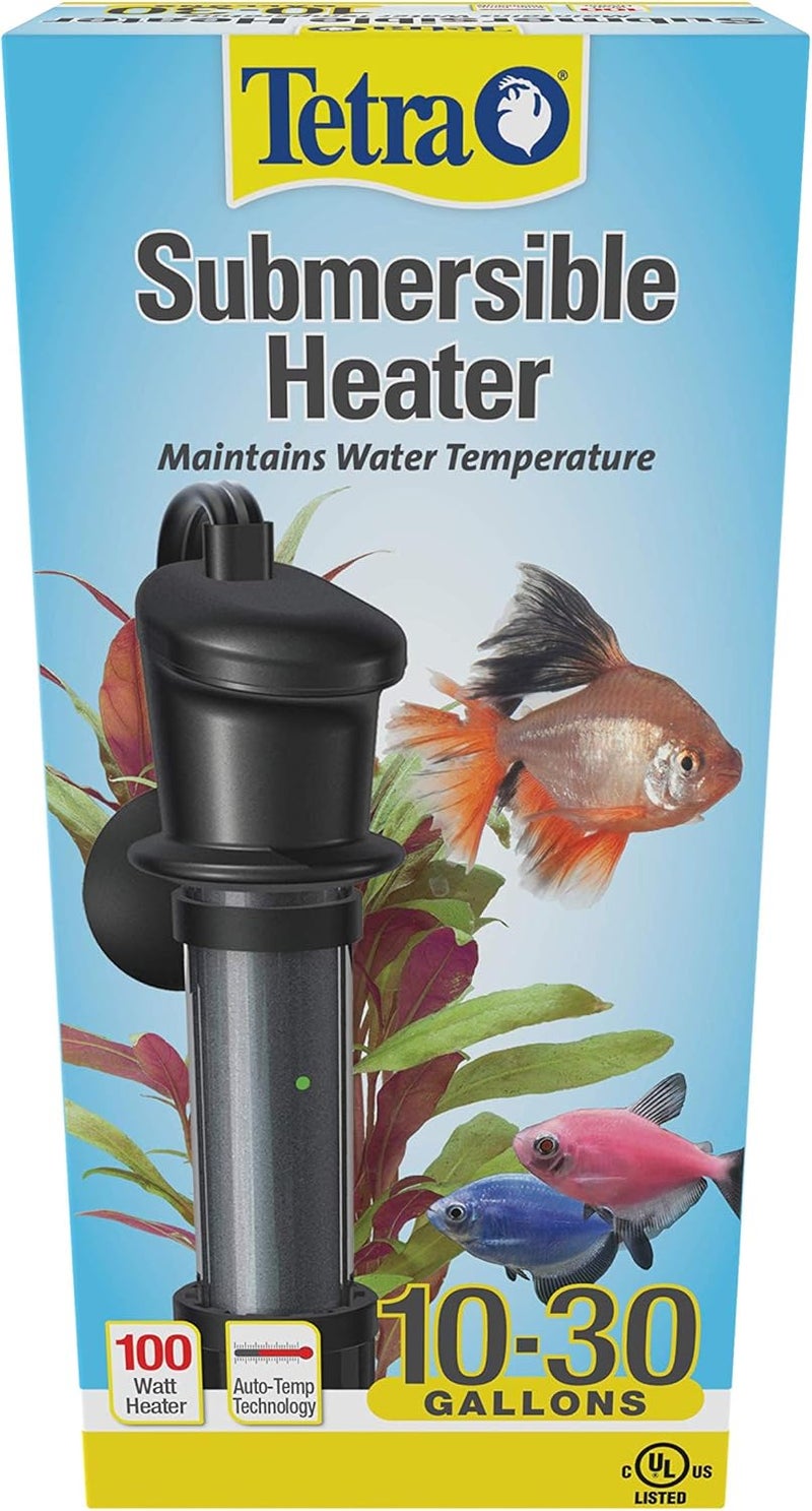 Tetra 26446 HT Submersible Aquarium Heater With Electronic Thermostat 100Watt Multicolor 1030 Gallon - Image 1
