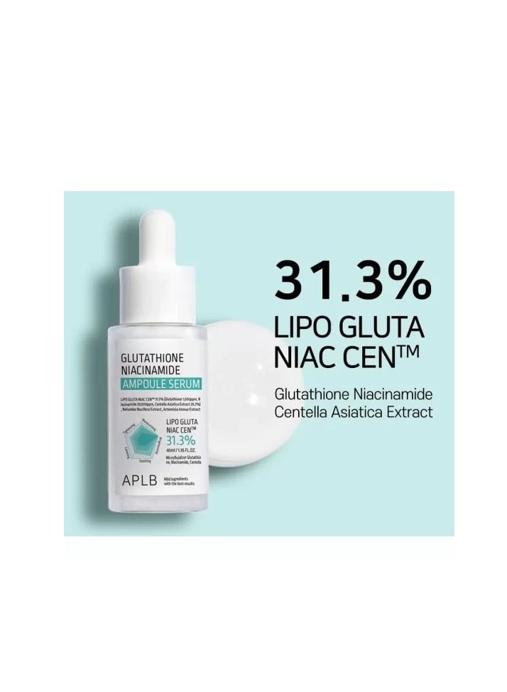 APLB Glutathione Niacinamide Ampoule Serum 40ml - Image 4