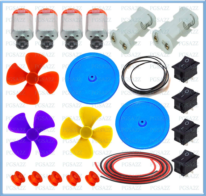 PGSA2Z® Engineering Projects Models Learning Experiments Lose Parts Materials Kit. - Image 2