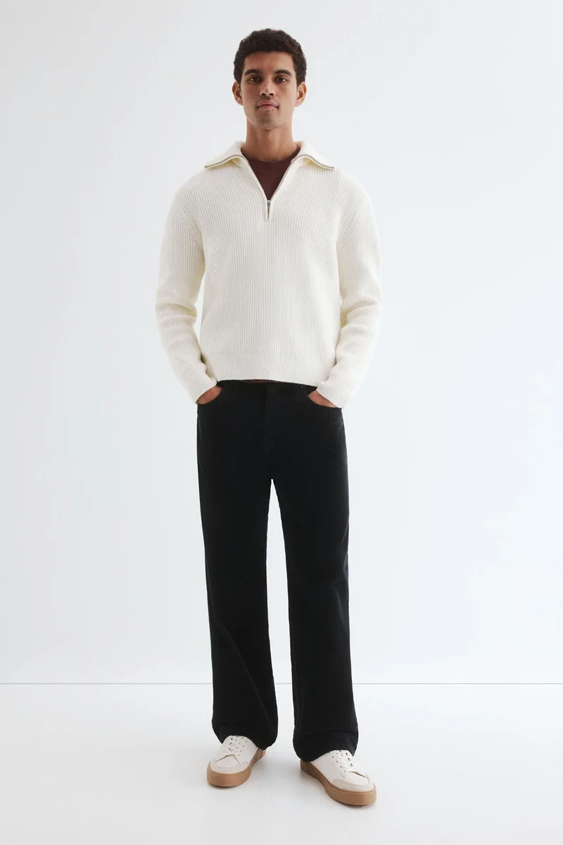 H&M Relaxed Fit Corduroy trousers