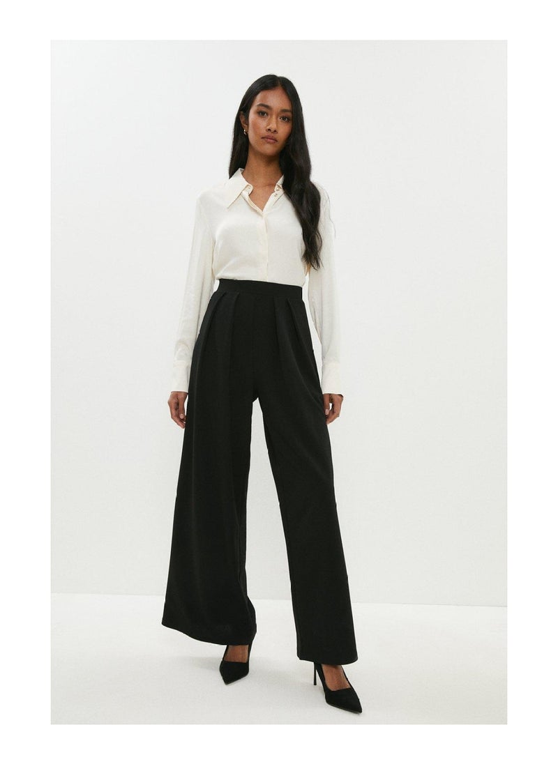 Coast - Wide Leg Crepe Trouser - Image 1
