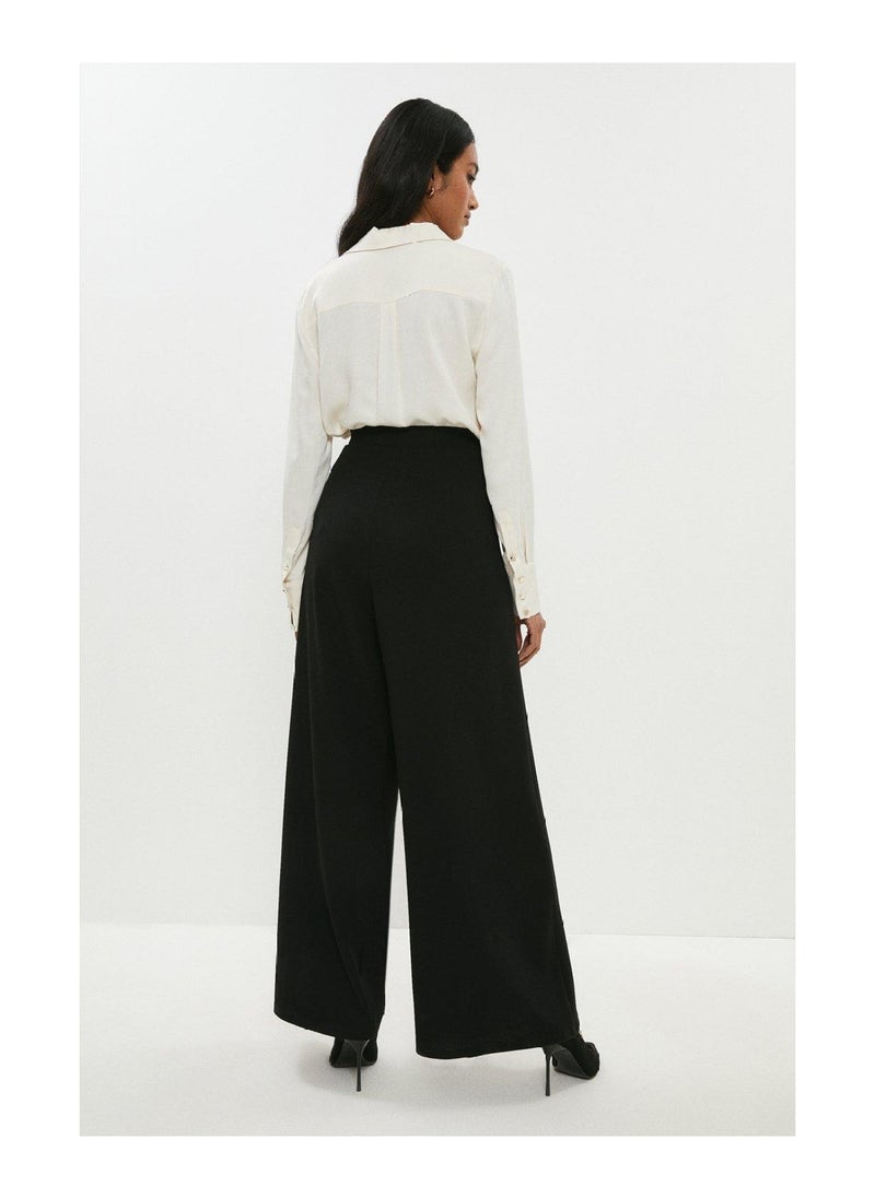 Coast - Wide Leg Crepe Trouser - Image 1