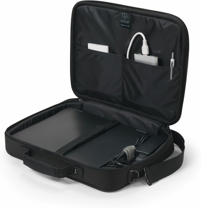 ديكوتا حقيبة كمبيوتر محمول Eco Multi BASE مقاس 14-15.6 بوصة باللون الأسود - Image 5
