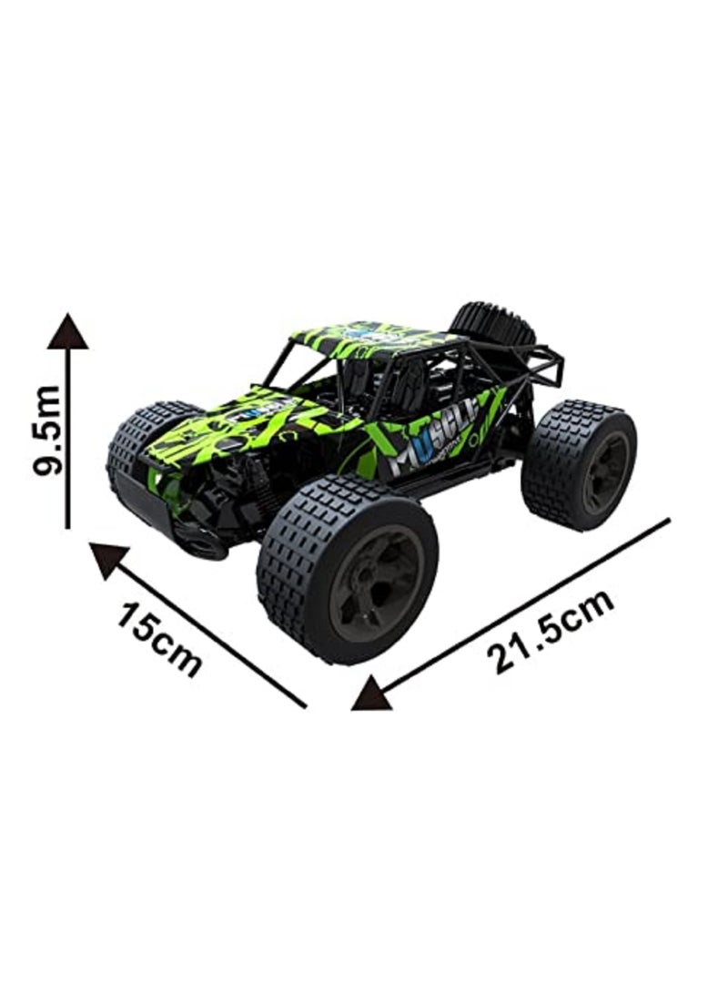 Cheetah King 2.4GHz 1:18 Extreme Power High Speed RC Muscle Buggy Drift Car with Pistol Grip Remote Controller - Image 1