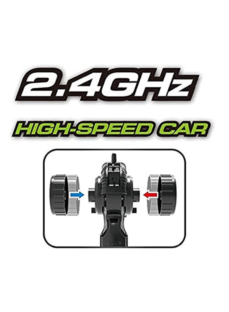 Cheetah King 2.4GHz 1:18 Extreme Power High Speed RC Muscle Buggy Drift Car with Pistol Grip Remote Controller - Image 2