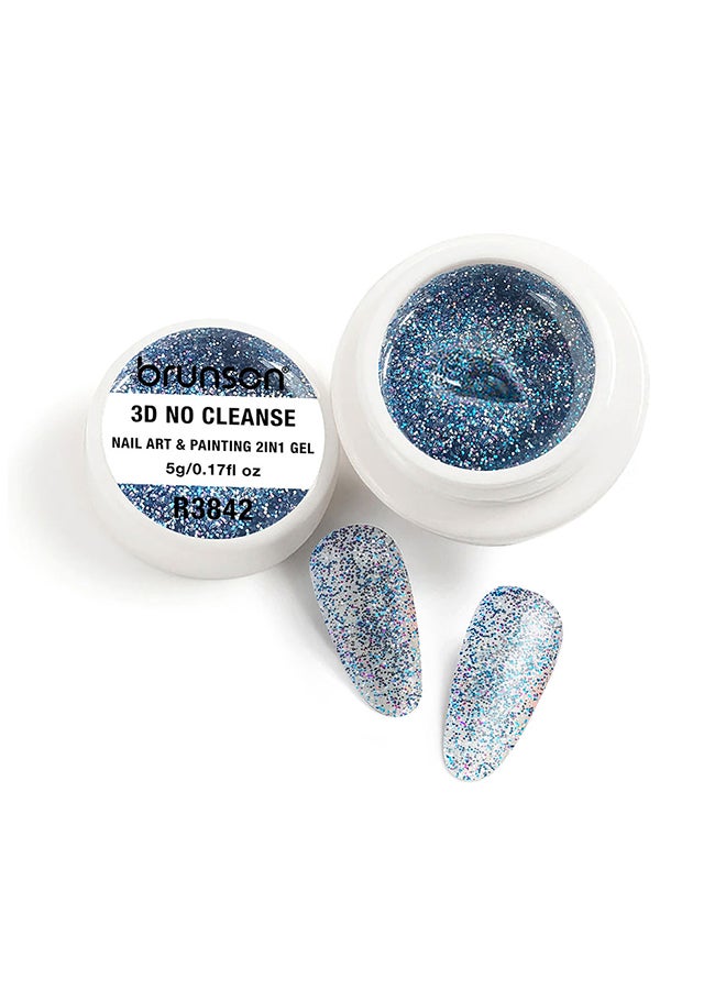 Gel Paint 5g French Ombre Nail Art Soak Off UV LED Gel Polish for Manicure Pedicure Long Lasting 3D No Cleanse Nail Art 2 In1 Gel Creamy Painting Gel For 3d Sculpture Good Self Leveling Rich Pigment