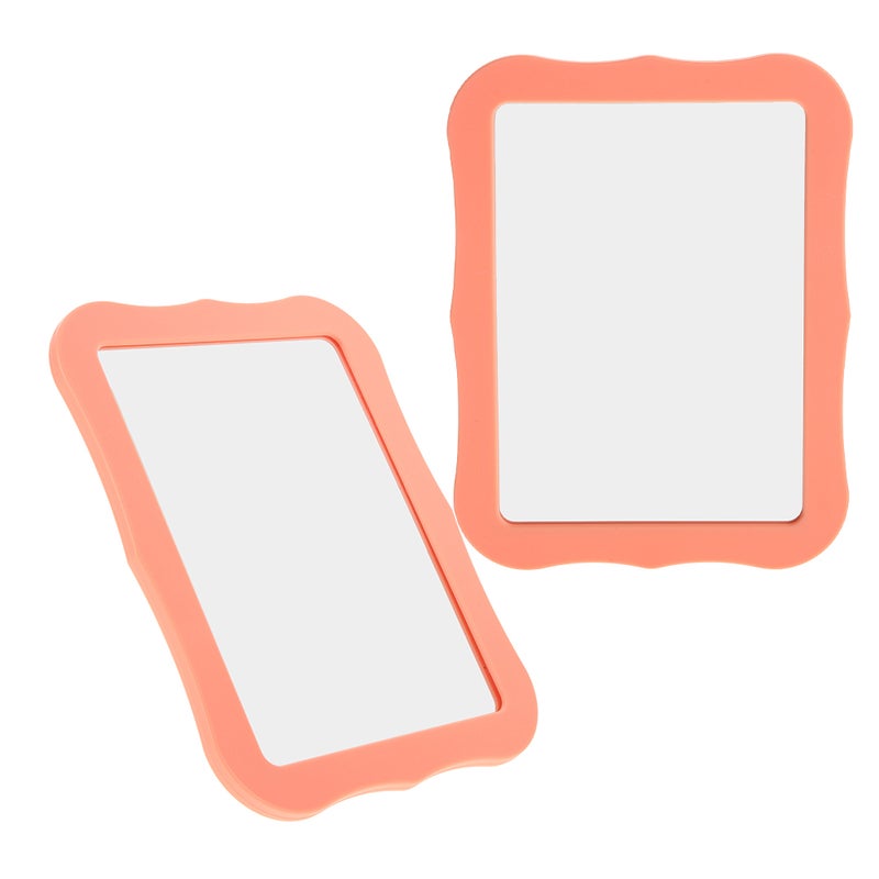 4 pcs Locker Mirror High Definition Glass For Clear Reflection Glass For Locker Small Portable Mirror - Image 5