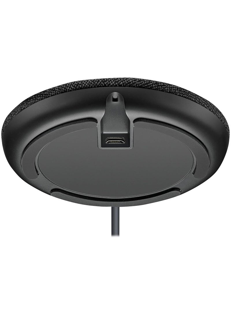 فيبكا Table Microphone – Rally Mic Pod (Graphite) for Clear Conference Audio, Mute Button, Daisy-Chaining, Noise Suppression - Image 2