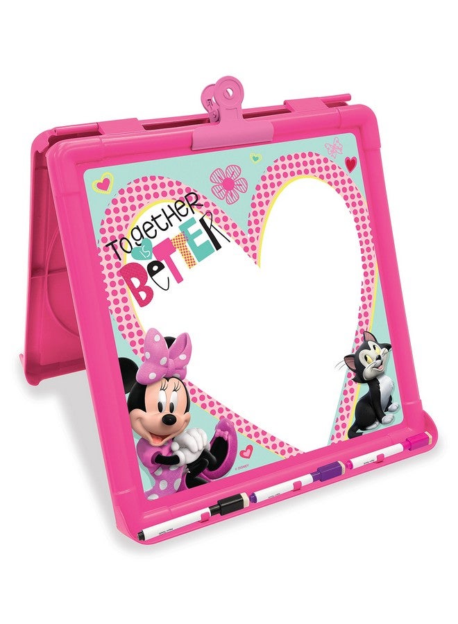 Minnie Mouse Happy Helpers Little Artist Tabletop 3 Markers Dry Erase Easel - Image 3