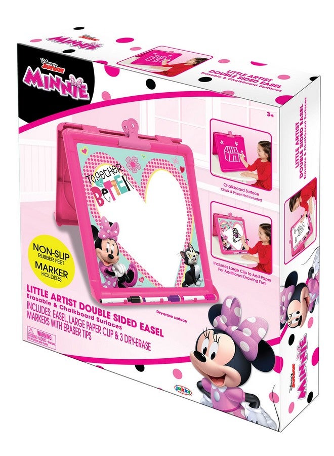 Minnie Mouse Happy Helpers Little Artist Tabletop 3 Markers Dry Erase Easel - Image 4
