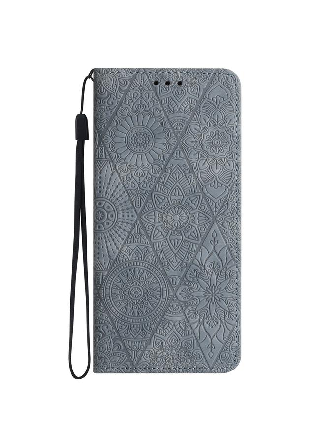 erorex Case For Redmi Note 8T Ethnic Embossed Adsorption Leather Phone Case - Image 2