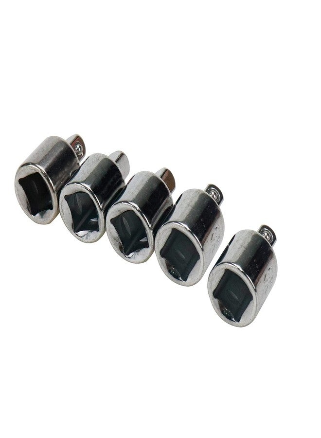 Dahszhi 5Pcs 3/8 Inch Drive (F) x 1/4 Inch (M) Socket Adapter Ratchet Wrench Adapter,Socket Reducer, Female to Male - Image 1