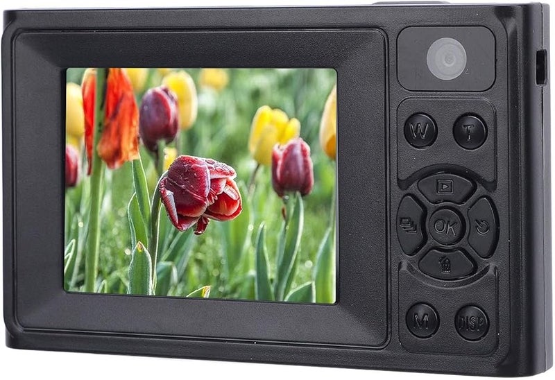 Black 48MP HD 1080P Digital Camera 2 36 Inch Screen 8X Zoom Autofocus Compact - Image 3