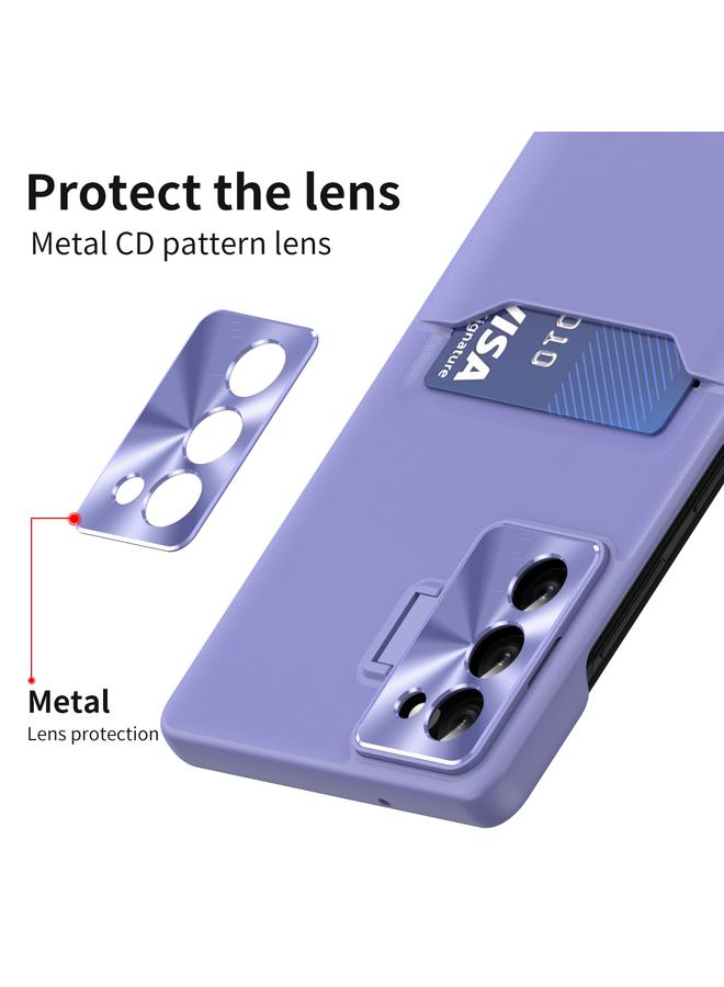 اس-توب جراب لهاتف Samsung Galaxy S23+ 5G بلون نقي مع حامل عدسات غير مرئي - Image 4