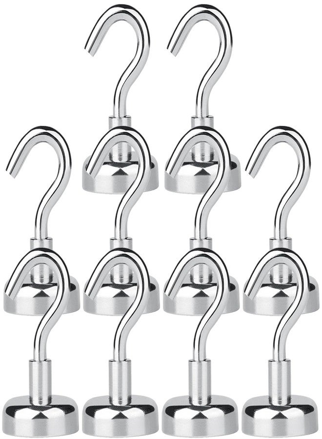 Ninth Five Strong Magnetic Hooks, 30lb Heavy Duty Neodymium Magnet Hooks - Use for Home Kitchen Office Garage Outdoor Cruise(10 Pack) - Image 1