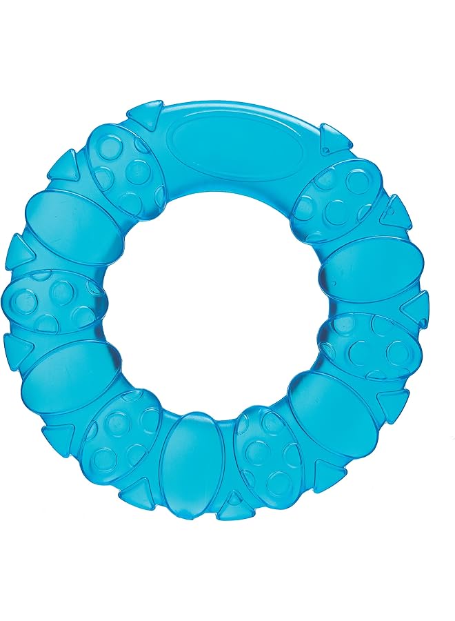 playgro Soothing Circle Water Teether Blue Medium - Image 1