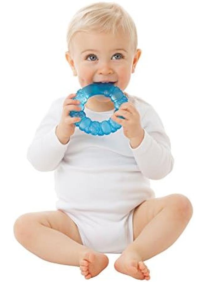 playgro Soothing Circle Water Teether Blue Medium - Image 4