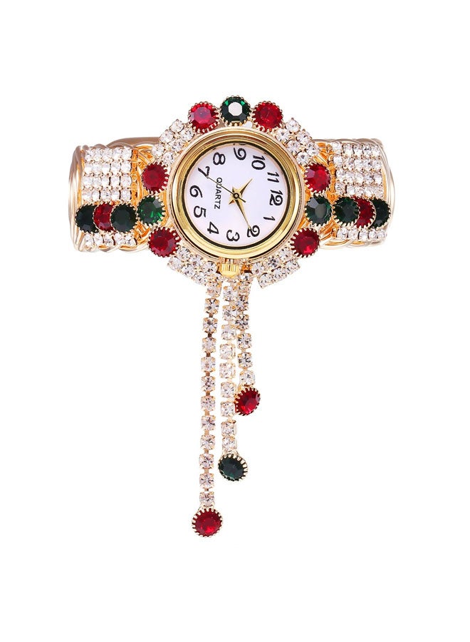 Fashion Women's Watch Wet With Diamond Digital Quartz Bracelet Watch  - Image 1