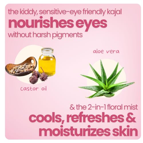 Tuco® Kids Organic Glam Girl Kit for Kids Girls | Natural, Safe & Non-Toxic Makeup Kit | Birthday Gift for 3 4 5 6 7 8 9 10 11 12-16 Yrs - Image 4