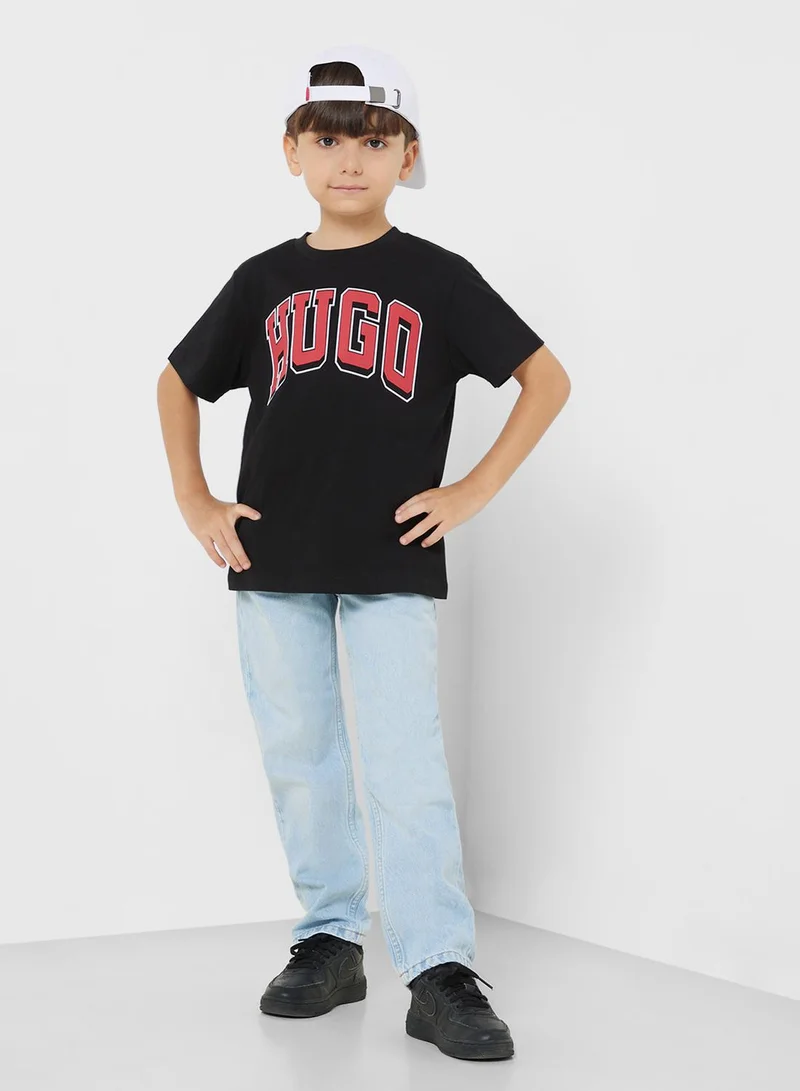 HUGO Kids Logo T-Shirt