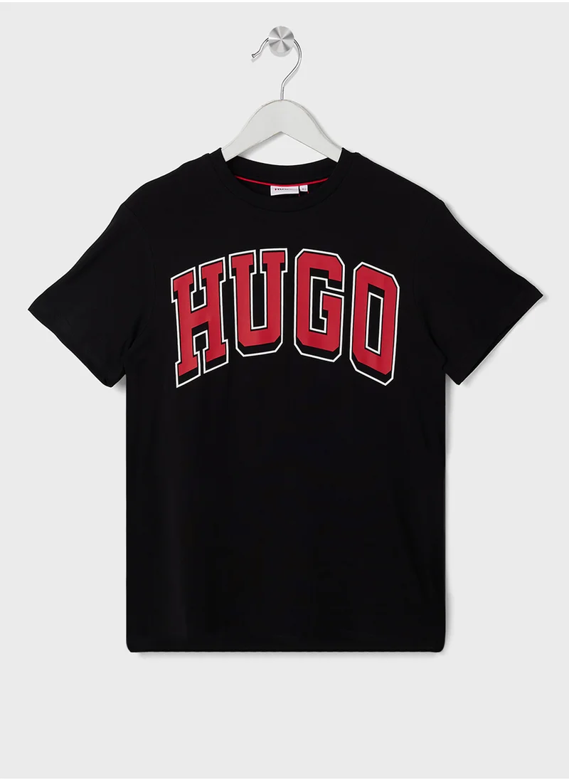 HUGO Kids Logo T-Shirt