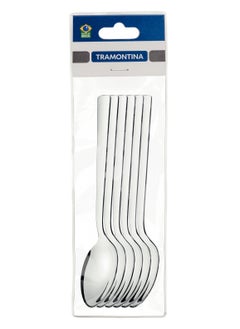 Since 1911,Made in Brazil- Oslo 6 Pieces Stainless Steel Tea Spoon Set with High Gloss Finish - pzsku/Z6A33798DC04172CC4098Z/45/_/1696245058/451f2645-aea3-4071-a8e9-5c6ef7f84ecd