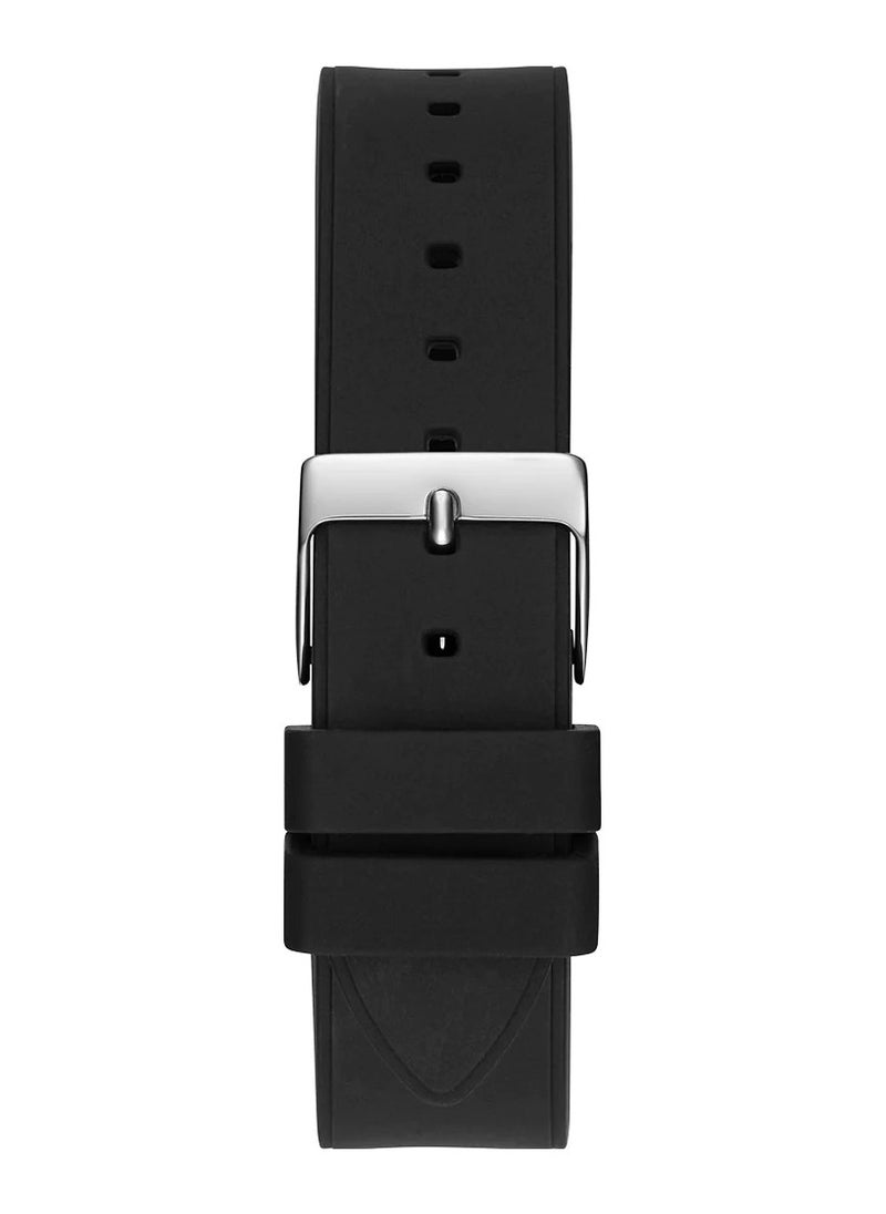 GUESS ساعة جيس متعددة الوظائف فضية اللون للنساء GW0619L1  - Image 5