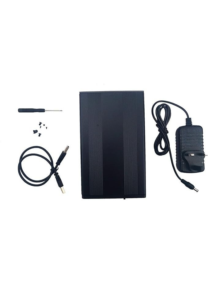 حافظة هارد خارجي 3.5 بوصة – وصلة USB 2.0 إلى SATA لتخزين البيانات والنسخ الاحتياطي - Image 2