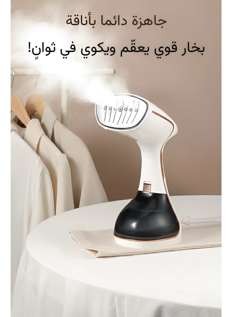 تينتوم مكواة بخار محمولة للملابس ، تسخين سريع خلال 20 ثانية، خزان سعة 320 مل ، بخار قوي لمدة 25 دقيقة متواصلة ، مثالية للسفر و المنزل - Image 5