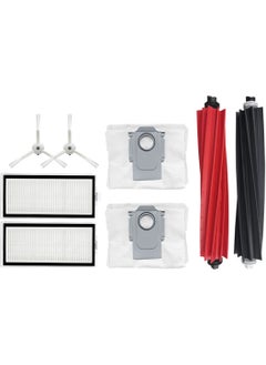 robotyedek robotsparek Roborock Q8 Max Plus White Compatible Spare Brush Hepa Filter Dust Bag Set - 8 Pieces  - Image 1