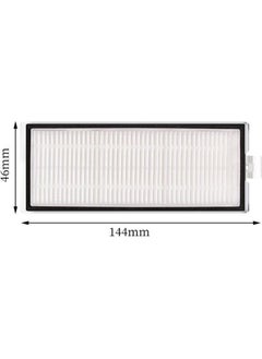 robotyedek robotsparek Roborock Q8 Max Plus White Compatible Spare Brush Hepa Filter Dust Bag Set - 8 Pieces  - Image 4