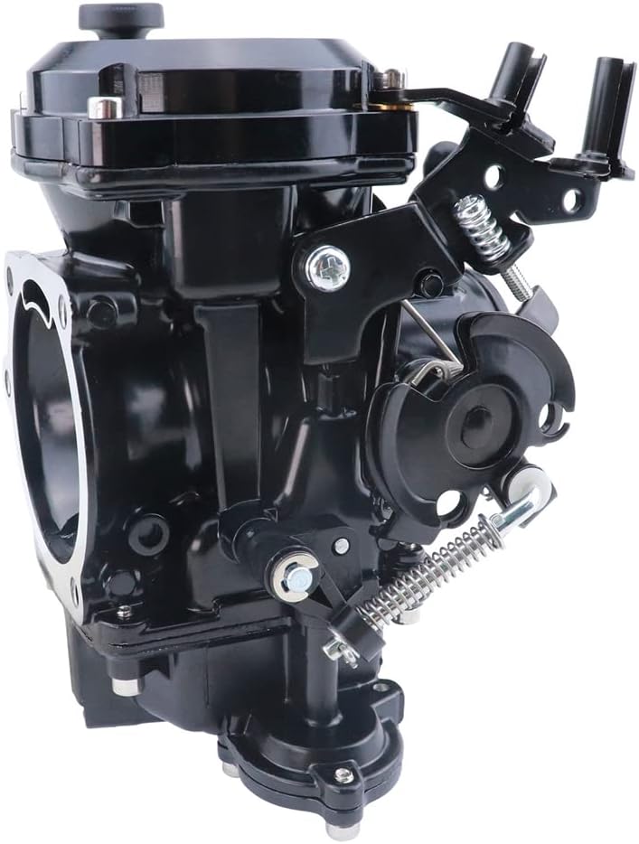 JIK Carburetor for Harley Davidson Road King Twin Cam 40mm CV40 Softail Dyna Sportster XL883 XL1200 - Black - Image 3