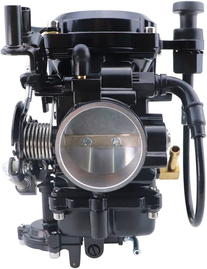 JIK Carburetor for Harley Davidson Road King Twin Cam 40mm CV40 Softail Dyna Sportster XL883 XL1200 - Black - Image 4