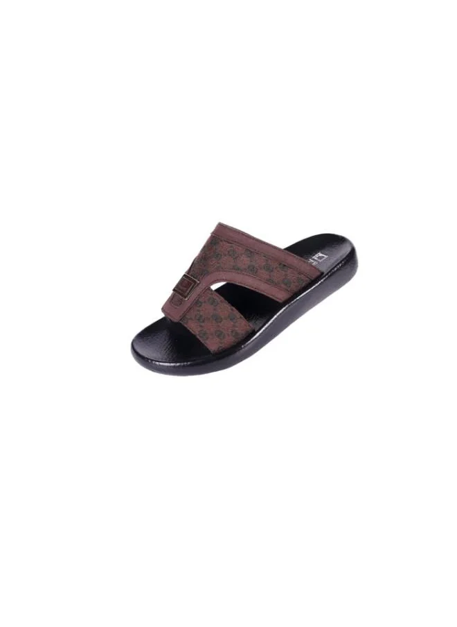 barjeel uno 008-3577 Barjeel Uno Boys Arabic Sandals B-63102 Brown