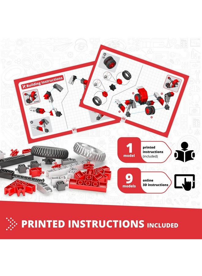 Engino: Creative Builder - 10-in-1 Multimodel Series, Toy Vehicles Brick Set, Snap Assembly Construction, Young Engineer & Mechanic STEM Kit, Kids 6+ - Image 3