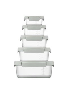 LOCK & LOCK 5 Piece Nestopia Storage Set 