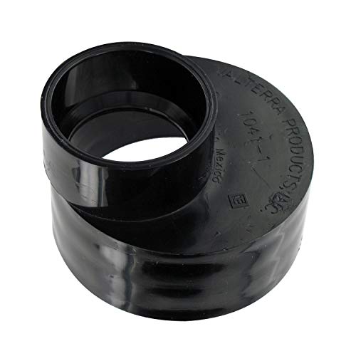 Valterra T1041-1 Eccentric Tank Reducer - 3" Spigot x 1-1/2" Hub , Black - Image 4