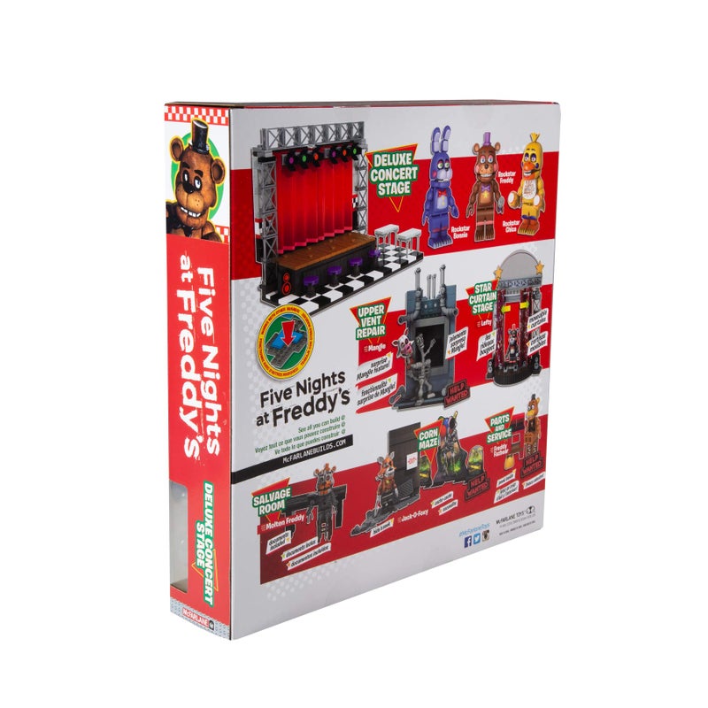 McFarlane Toys Five Nights at Freddy’s Deluxe Concert Stage Large Construction Set - Image 5