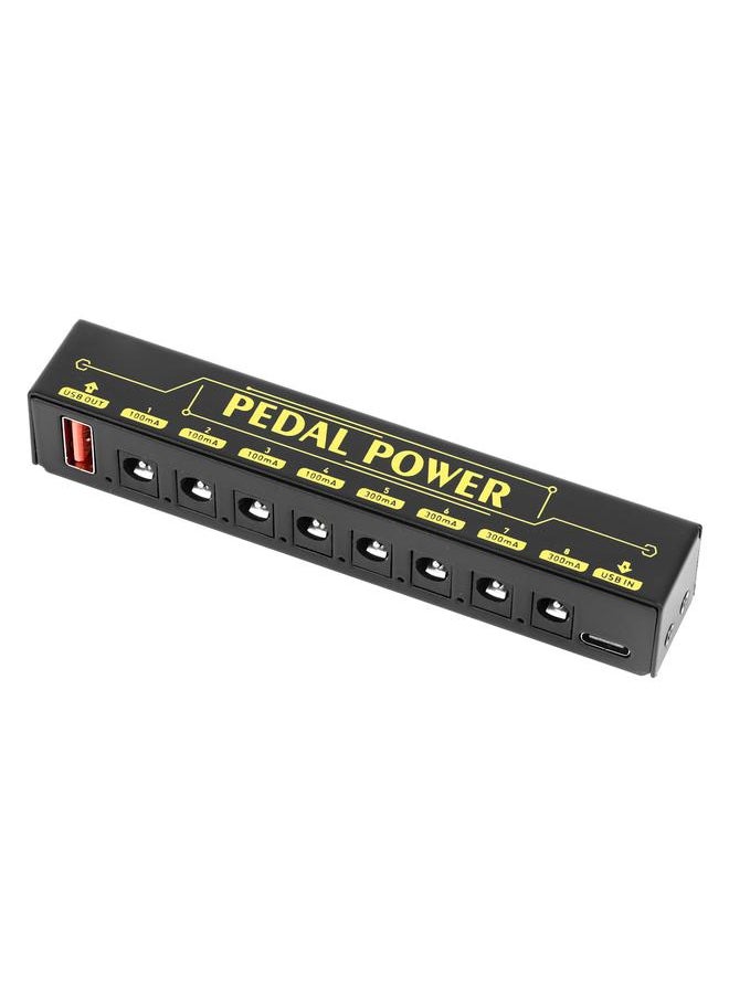Thoraya Guitar Pedal Power Supply 8 Way Isolated Low Noise Effect Pedalboard Power Supply with Overload Short Circuit Protection  - Image 4