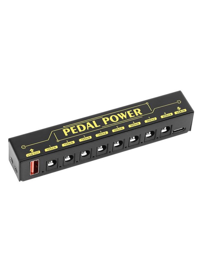Thoraya Guitar Pedal Power Supply 8 Way Isolated Low Noise Effect Pedalboard Power Supply with Overload Short Circuit Protection  - Image 3