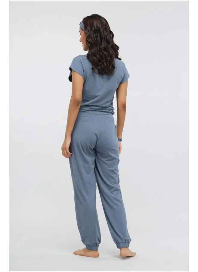 NeceSera China Blue Supima Jogger Set