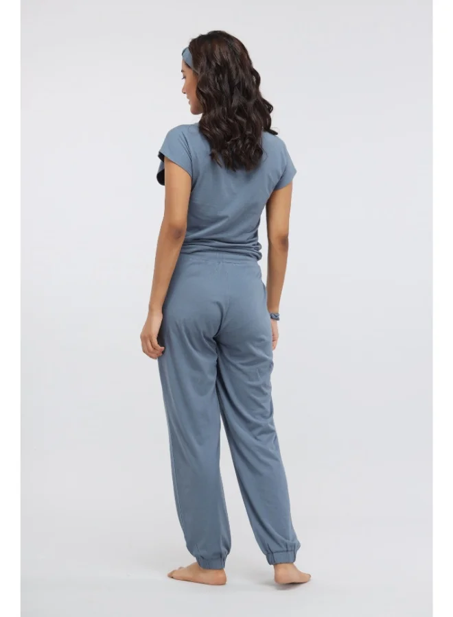 NeceSera China Blue Supima Jogger Set