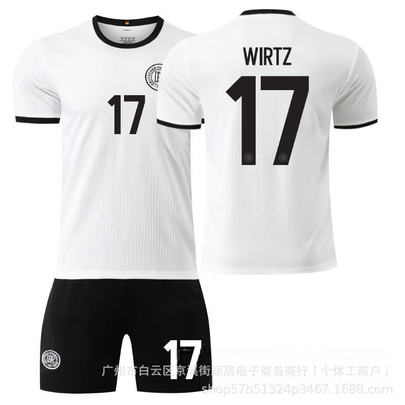 German 125Th Anniversary Edition Jersey Children'S Football Suit 8 Kroos Weitz 10 Musi 13 Muller - Image 1