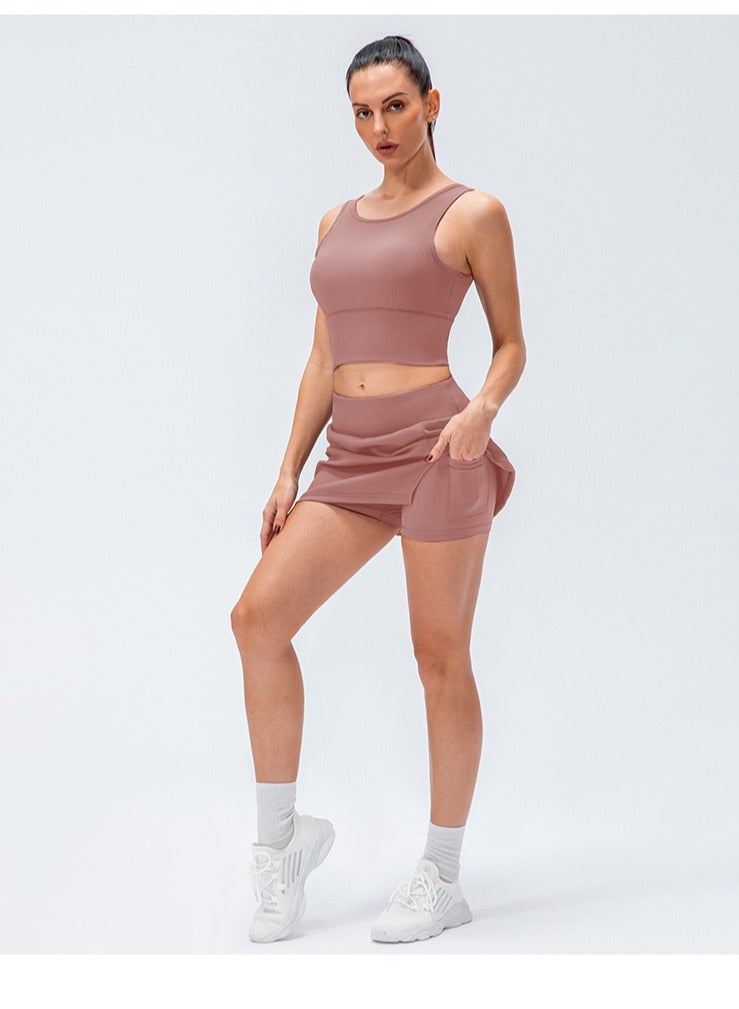 Loquat New Outdoor Sports Tennis Skirt  - Image 3