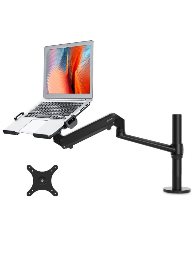 Viozon Monitor/Laptop Mount, Single Gas Spring Arm Desk Stand - Image 1